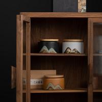 苏氏陶瓷（SUSHI CERAMICS） J0628 千里江山茶叶罐 礼盒包装 (单位:个)