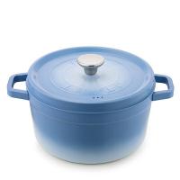 赫曼德 HMD-97110 梦之蓝珐琅炖锅 24cm（单位：个）