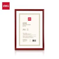 得力（deli） TF114 证件框相框 A4（单位：个）红