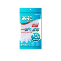茶花（CHAHUA） 一次性 桌布 1.6*1.6m 10张/袋(单位：袋) 新老包装随机