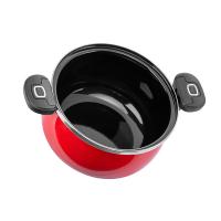 德世朗 DFS-T833A-RD 珐琅微压营养锅 6.5L容量 （单位：件） 红色