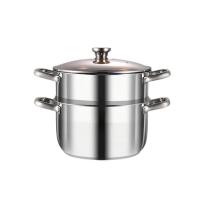 百斯克 BSK-GT0724212 宜家双层多用汤蒸锅 24cm(单位：个)