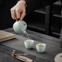 贝格帝 BGD-ZC08 禅香汝瓷臻藏套装 8件套茶壶*1+品茗杯*4+檀香*1+线香插*1+礼盒*1（单位：套）