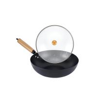百斯克 BSK-GC2301-08 古法章丘精铁爆炒锅 32cm (单位: 个) 含锅盖