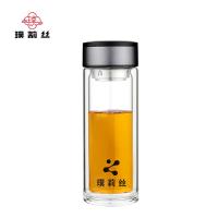 璞莉丝 PLS5140 双层玻璃杯万达系列 320ml （单位：个)颜色随机