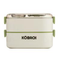 康巴赫（KOBACH） KH-JCH01 双层便携餐盒 下层700ml+上层400ml  （单位：个）