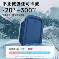 贝格帝 BGD-BF02 玻璃饭盒套装 680ml*2个（单位：套） 颜色随机发货
