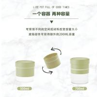 艾逸瑶选 CJ-21075 晶萃系列百变储物罐 3件套（单位：套）储物罐500ml*2+储物罐1000ml*1