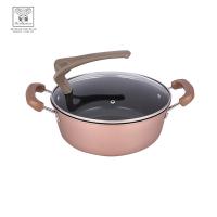 火象（Fire elephants） HXG-YZ012 金色北欧汤锅  24cm（单位：个）金色