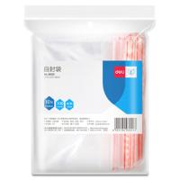 得力（deli） 3029 食品密封袋 10号  33*24cm  100只装/包 (单位: 包)透明