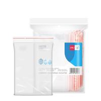 得力（deli） 3029 食品密封袋 10号  33*24cm  100只装/包 (单位: 包)透明