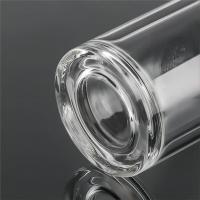 百斯克 BSK-BB700840 格韵茶水分离双层玻璃杯 300ml(单位：个) 颜色随机
