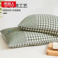 南极人（NanJiren）NJZT198全棉荞麦枕单只装46*72cm(单位：只)浅绿