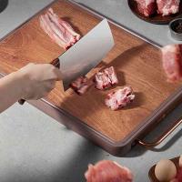炊大皇（COOKER KING） CB01WTM 乌檀木包胶菜板 中号 42*30*3cm  (单位：个 )