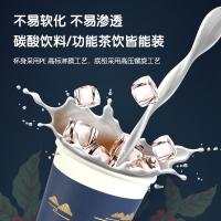 得力（deli） 19214 双层纸杯 280ml 20只/袋（单位：袋）蓝色