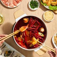 炊大皇（COOKER KING） NT01TZ 三件套锅 奶糖系列 30cm炒锅含盖 24cm煎锅 24cm汤锅含盖含蒸屉 (单位:套)奶白色