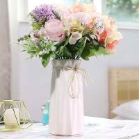 盛世泰堡 HB-18 陶瓷花瓶 19cm  （单位：个） 白色