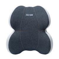 佳奥 220604J0100MB2 小熊腰垫 靠垫 43*41*14cm 灰色（单位：个）