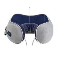 佳奥 电动U型枕 U型颈枕 25.5*25*12.5cm 灰蓝色（单位： 个）