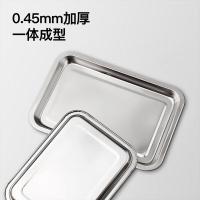 美厨（MAXCOOK） MCFT6593 美厨304不锈钢色深方盘 50cm (单位:件)