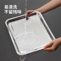 美厨（MAXCOOK） MCFT6593 美厨304不锈钢色深方盘 50cm (单位:件)