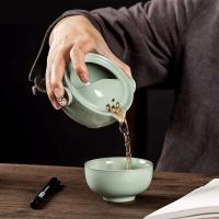金镶玉 茶具套装  壶约160ml*1、杯约100ml*1  (单位：套 )