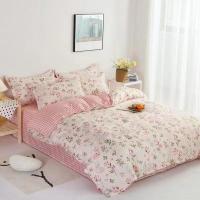 故园（homeshine） QX22205 悦颜四件套 被套200*230cm+床单230*245cm+枕套48*74cm*2（单位：套）颜色随机
