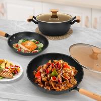 巴尔德 BT-1055 晶钻三件套 炒锅30cm+煎锅24cm+汤锅24cm（单位：套）