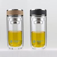 铭创知雨 PC-B2051 梦森鹅蛋双层玻璃杯 380ml（单位：个）