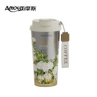 亚摩斯 AS-KF520C（TI） 保温杯  520ml纯钛咖啡杯 （单位:个） 颜色随机