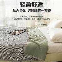 无印良品 WYXLB148 亲肤A类抗菌 空调被 200*230cm（单位：条）灰绿