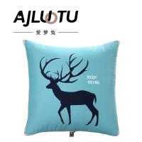 爱萝兔 磨毛印花抱枕被 ALTJF-0640 折叠40*40cm 展开105*150cm (单位:个) 多色随机