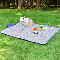 纵贯线（Seashore） CD-105 防潮野餐垫花瑶布 125*145CM （单位：件）蓝色相间条纹