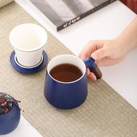 贝格帝茶杯书签套装 BGD-JXQ04 杯*1书签*1笔*1（单位：套）多色随机