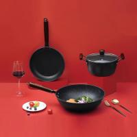 皖亭 WT-GJ-003 麦饭石 三件套（炒锅32cm+汤锅22cm+煎锅26cm）（单位：套）