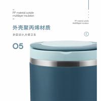 艾逸瑶选 CJ-21041 贝卡斯双层不锈钢饭盒 930ML（单位：个）包装随机