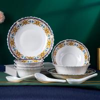 康宁餐具（Corelle Brands） CB-BPBD10/KZ/LS 餐具10件套 5.0寸饭碗*3、6.5寸面碗*2、8.5寸深碗*2、小汤勺*3 (单位:套)