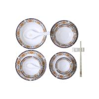 康宁餐具（Corelle Brands） CB-BPBD10/KZ/LS 餐具10件套 5.0寸饭碗*3、6.5寸面碗*2、8.5寸深碗*2、小汤勺*3 (单位:套)