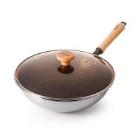 膳魔师 WOL-F30-JZ 蚀刻锅炒锅 30cm（单位：个）
