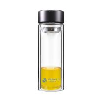 铭创知雨 PC-B2064 玻璃杯 300ml (单位: 个)颜色随机