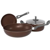 巴米乐（BURNELL） BNL-GT205 搪瓷锅具三件套 炒锅32cm+汤锅22cm+煎锅22cm(单位：套)