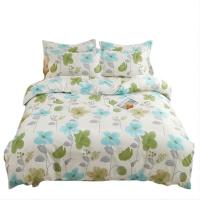 彼加曼 BGM-T2407 夏生花全棉四件套 被套200*230cm床单230*245cm 枕套48*74cm*2 (单位: 套)