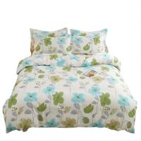 彼加曼 BGM-T2407 夏生花全棉四件套 被套200*230cm床单230*245cm 枕套48*74cm*2 (单位: 套)