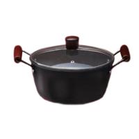 皖亭锅具WT-GJ-003炒锅32cm*1汤锅22cm*1煎锅26cm*1(单位: 套) 黑色