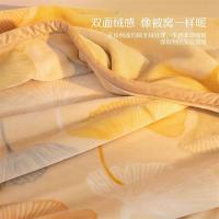 水星家纺（MERCURY） 539203 叶朦胧中厚拉舍尔毯 180*230cm （单位：条）