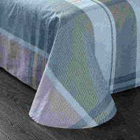 梦洁家纺 1010189018 梦沐色纯棉印花四件套  被套200*230cm 床单230*250cm 枕套48*74cm*2 (单位: 套)