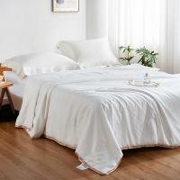 金丝莉（KINTHERI） 锦纹格提花蚕丝被 JSL-XITE007 200*230cm (单位:床) 白色