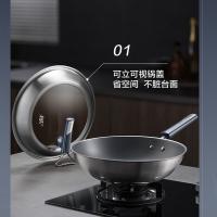 苏泊尔（SUPOR） CC32JG3 有钛无涂层不粘炒锅 32CM（单位：台）