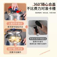 双喜 夹钳式 蓝调压力快锅 6L(单位：个)