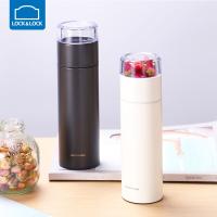 乐扣乐扣（LOCK&LOCK） LHC4233WHT 品茗茶水分离保温杯 400ml 白色（单位： 个）
